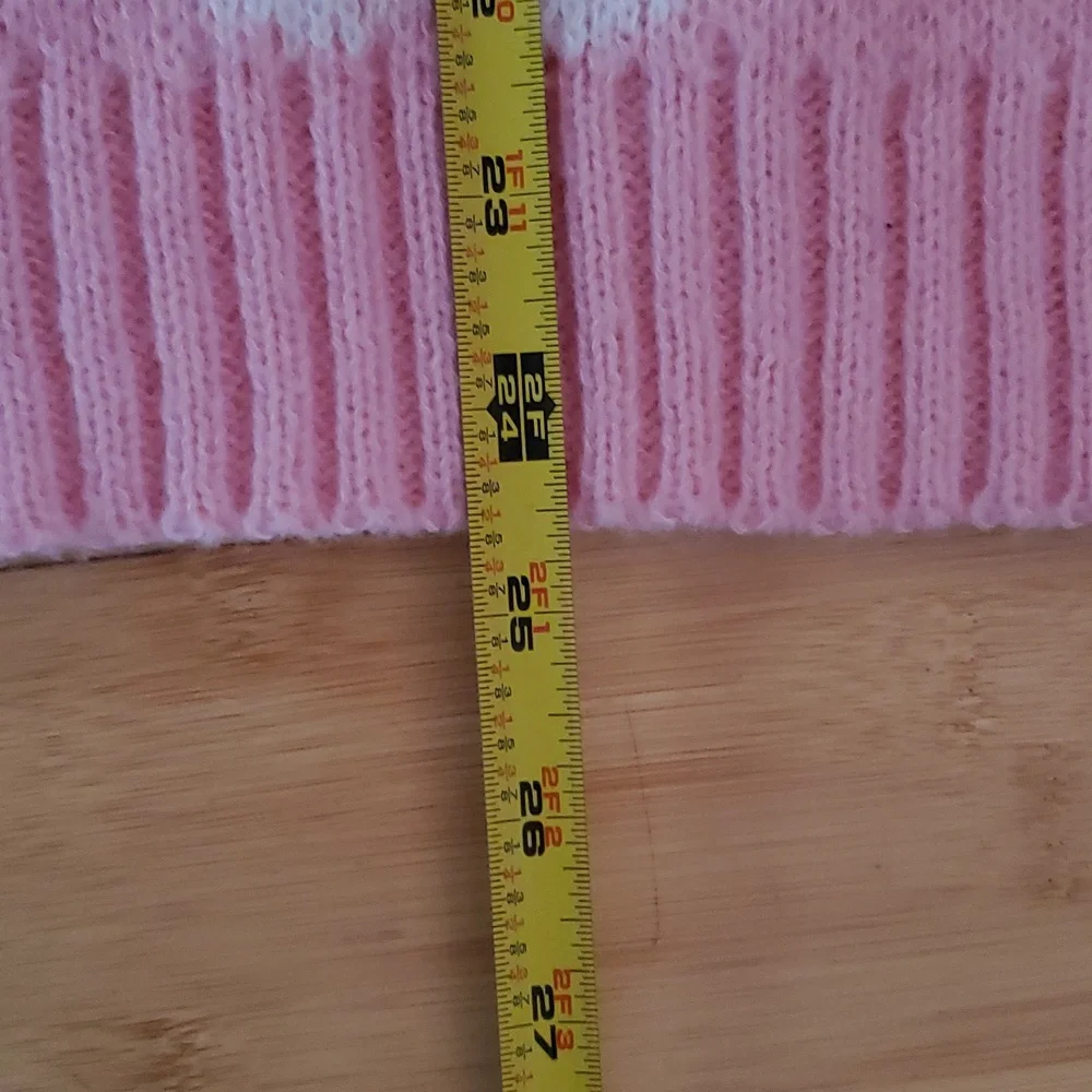 Pink Cat Pattern Sweater - Picture 6 of 10